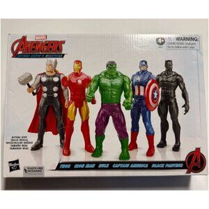 Marvel Avengers Beyond Earth’s Mightiest 5‑Figure Pack 6" Titan Hero Series
